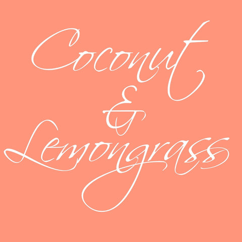 Soy Melt - Coconut & Lemongrass - Scent from Heaven Soy Melts & Candles