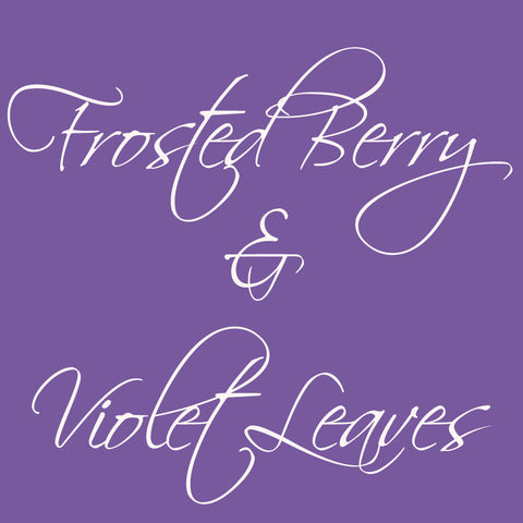 Soy Melt - Frosted Berry and Violet Leaves - Scent from Heaven Soy Melts & Candles