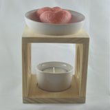 Rhombus Oil Burner - Scent from Heaven Soy Melts & Candles