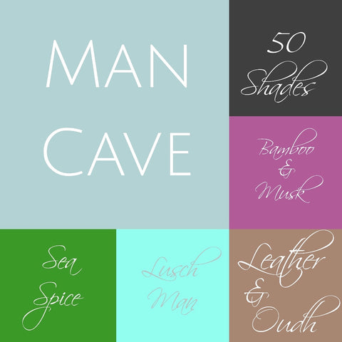 Man Cave Melt Pack - Scent from Heaven Soy Melts & Candles