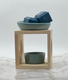 Rhombus Oil Burner - Scent from Heaven Soy Melts & Candles