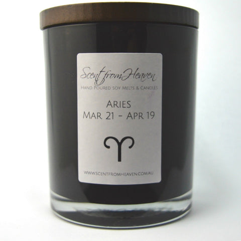 Zodiac Candle - Aries - Scent from Heaven Soy Melts & Candles