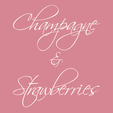 Soy Melt - Champagne & Strawberries - Scent from Heaven Soy Melts & Candles