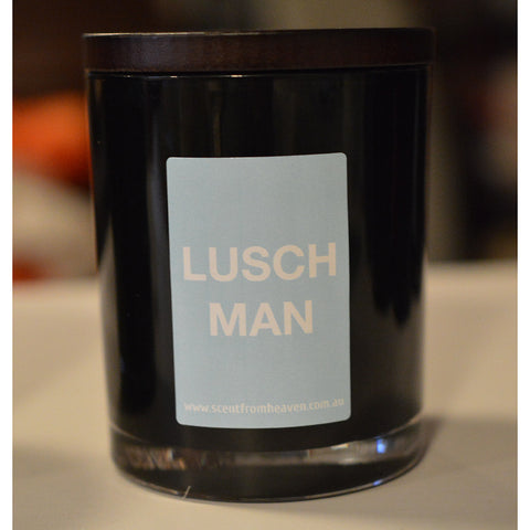 Man Candle - Lusch Man - Scent from Heaven Soy Melts & Candles
