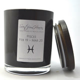 Zodiac Candle - Pisces - Scent from Heaven Soy Melts & Candles