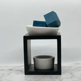 Rhombus Oil Burner - Scent from Heaven Soy Melts & Candles