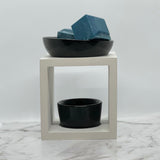 Rhombus Oil Burner - Scent from Heaven Soy Melts & Candles