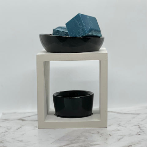 Rhombus Oil Burner - Scent from Heaven Soy Melts & Candles