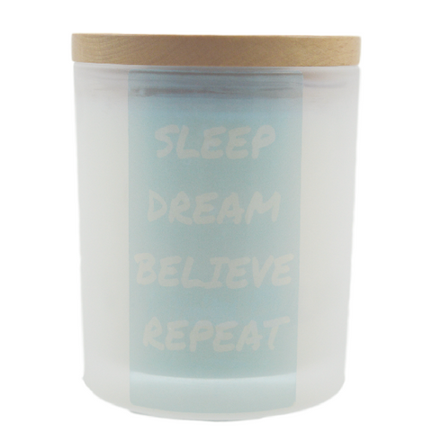 Inspo Candle - Sleep Dream Believe Repeat - Scent from Heaven Soy Melts & Candles